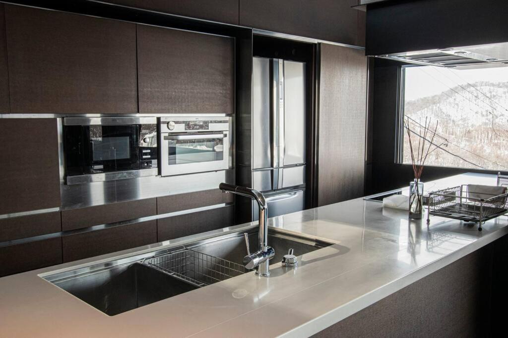 Sapporo Boukyo Luxury House 5 Pax Free Parking Villa Exteriör bild